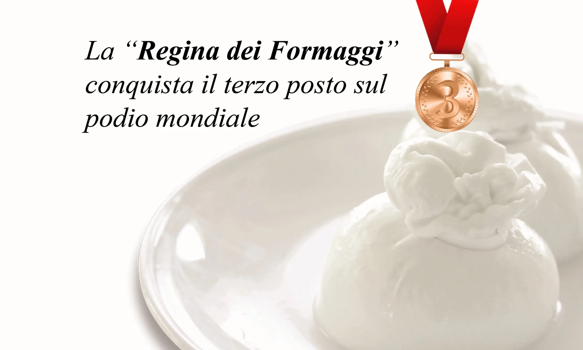 La Rregina dei Formaggi” conquista il terzo posto sul podio mondiale