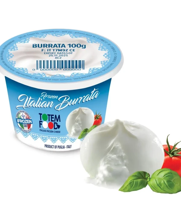 BURRATA SURGELATA BARATTOLO 100g
